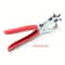 Heavy Duty Leather Hole Punch Tool Size Rotary Belt Hole Puncher for DIY & Repairs