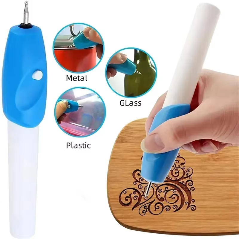 Cordless Precision Wireless Engraving Pen for DIY Crafts and Personalized Designs