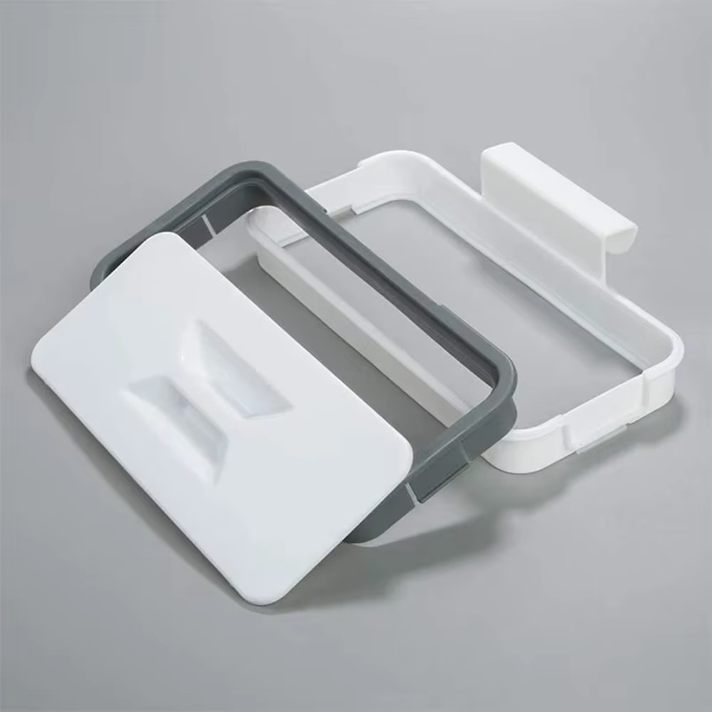 Multi Functional Kitchen Sink Trash Bag Holder & Organizer Rack