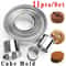Piece Stainless Steel Round Cookie Cutters Set for Baking, Pastry & Dough Rings