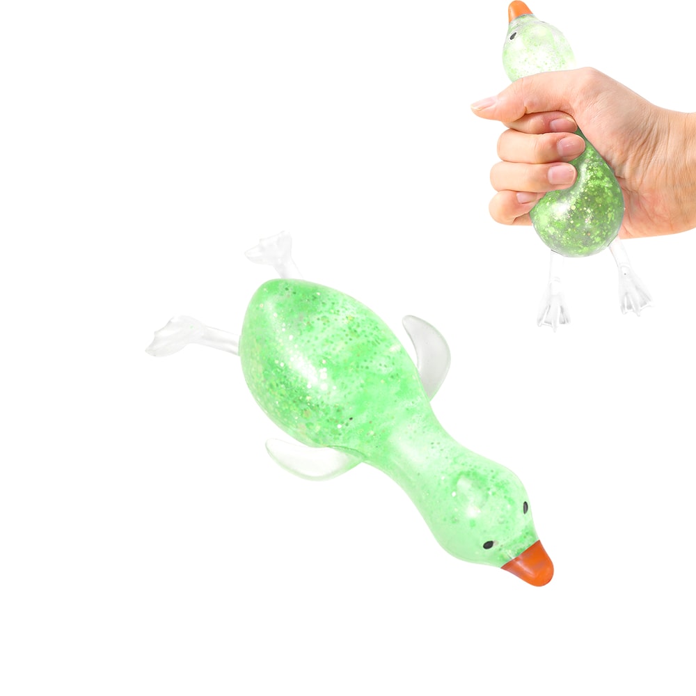 Cute Squishy Duck Stress Relief Toy Soft Squeeze Fidget for Kids and Adults