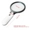 LED Handheld Magnifying Glass for Reading & Jewelry Inspection