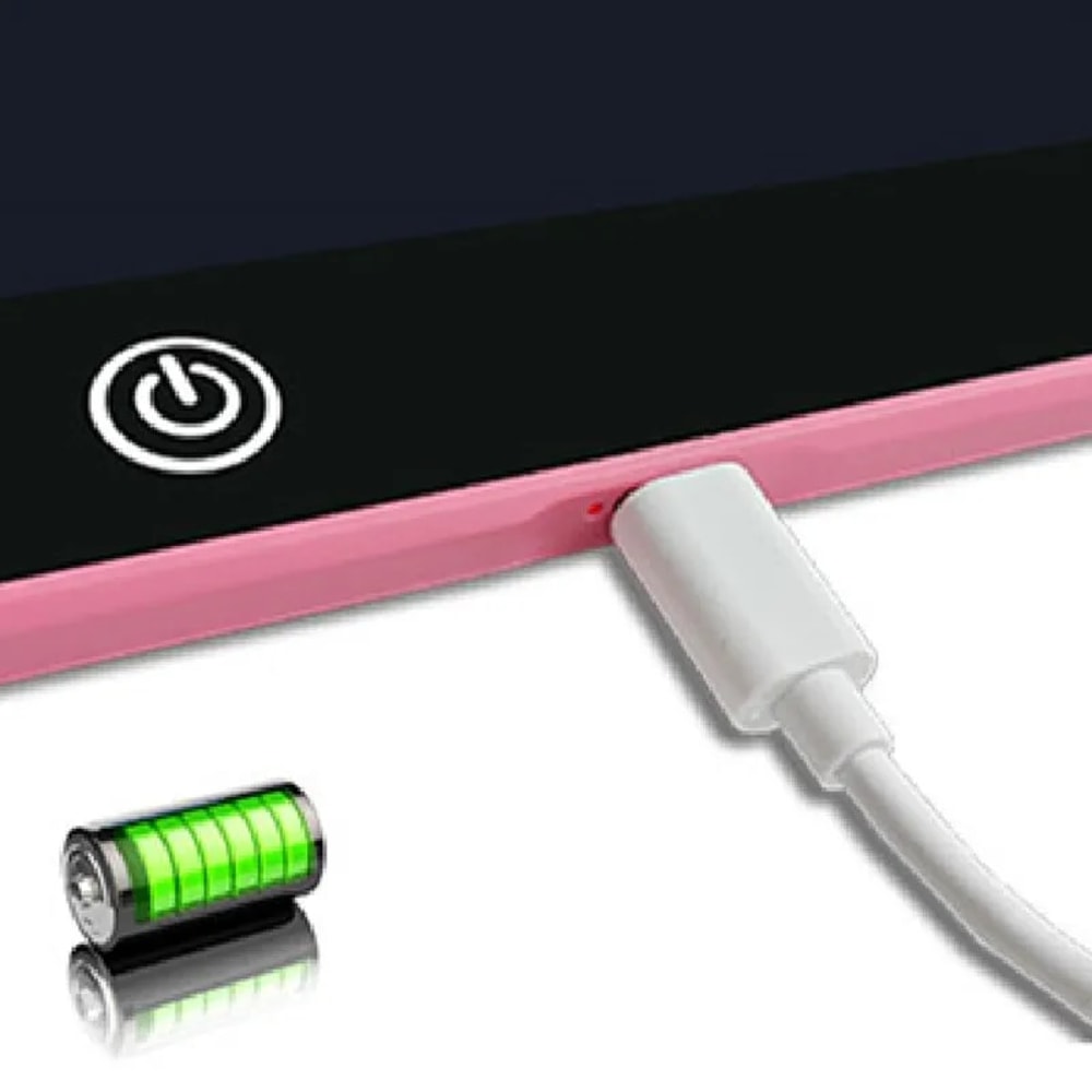 Inch LCD Writing Tablet Rechargeable Drawing Pad for Kids and Adults