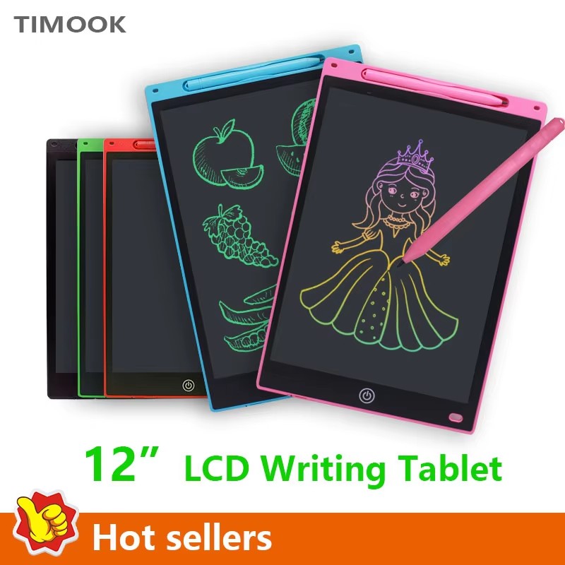 LCD Drawing Tablet For Kids Adults Reusable Writing Pad With Stylus 1