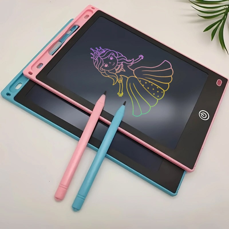 LCD Drawing Tablet For Kids Adults Reusable Writing Pad With Stylus 2