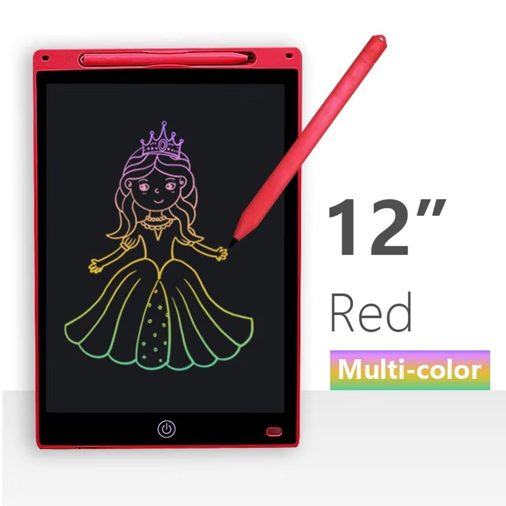 LCD Drawing Tablet For Kids Adults Reusable Writing Pad With Stylus 5