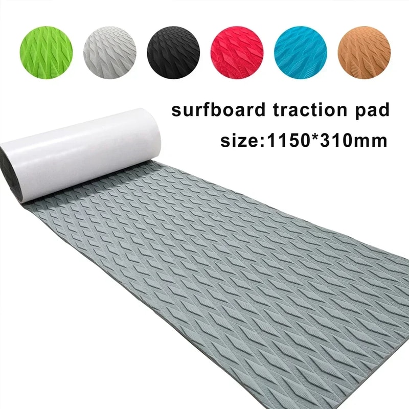 Premium EVA Surfboard Traction Pad Non Slip Deck Grip Mat For Kayak RV And Pool Use 0