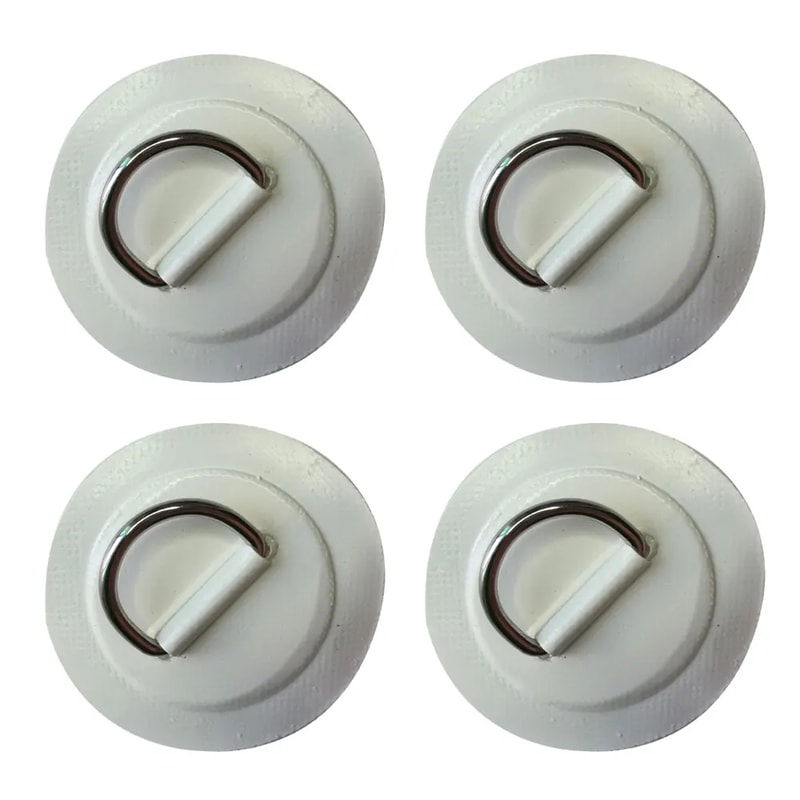 SUP Board D Ring Patch Kit With Bungee Cord For Secure Deck Rigging And Gear Storage 0