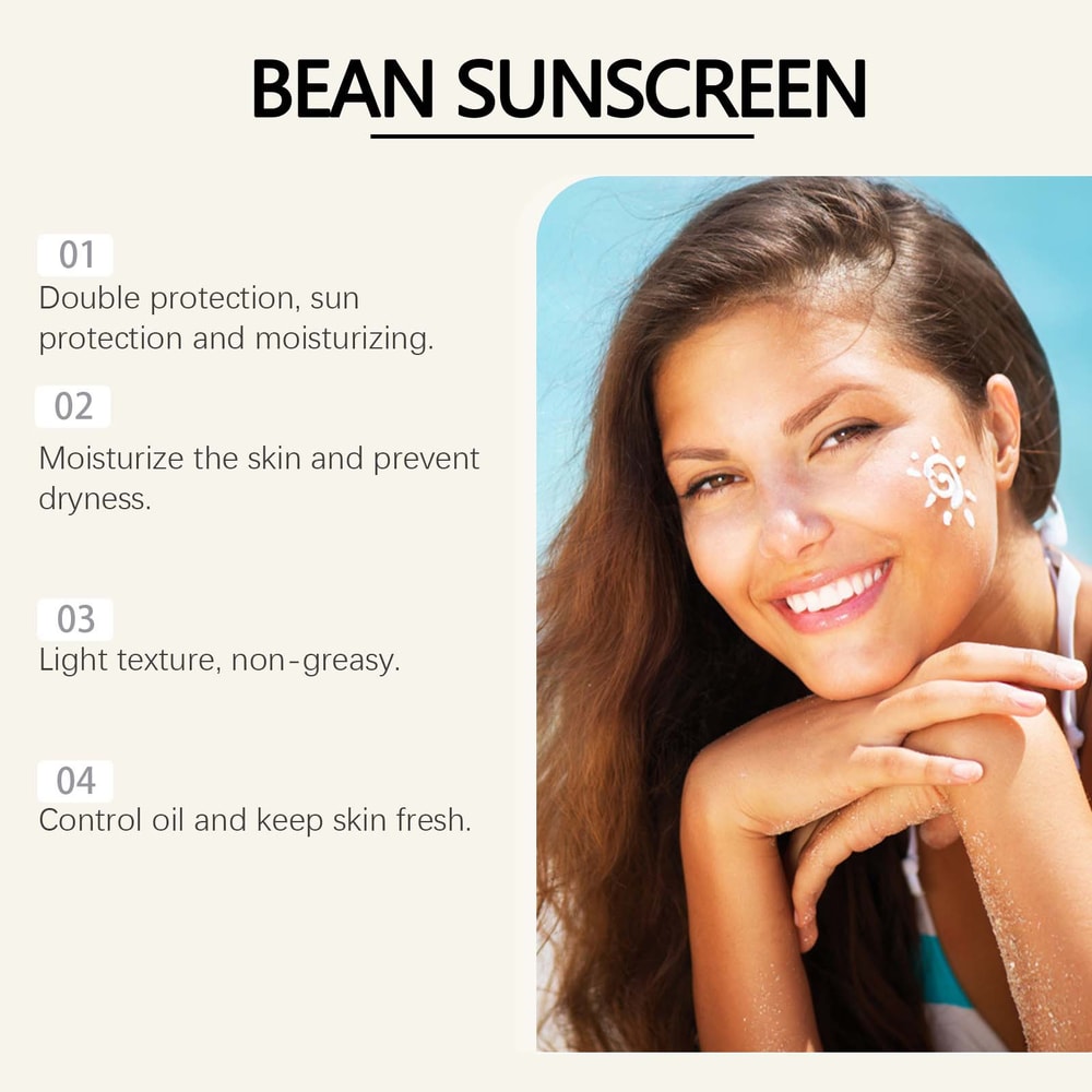 Moisturizing Sunscreen with UVA UVB Protection Lightweight Daily Sunblock