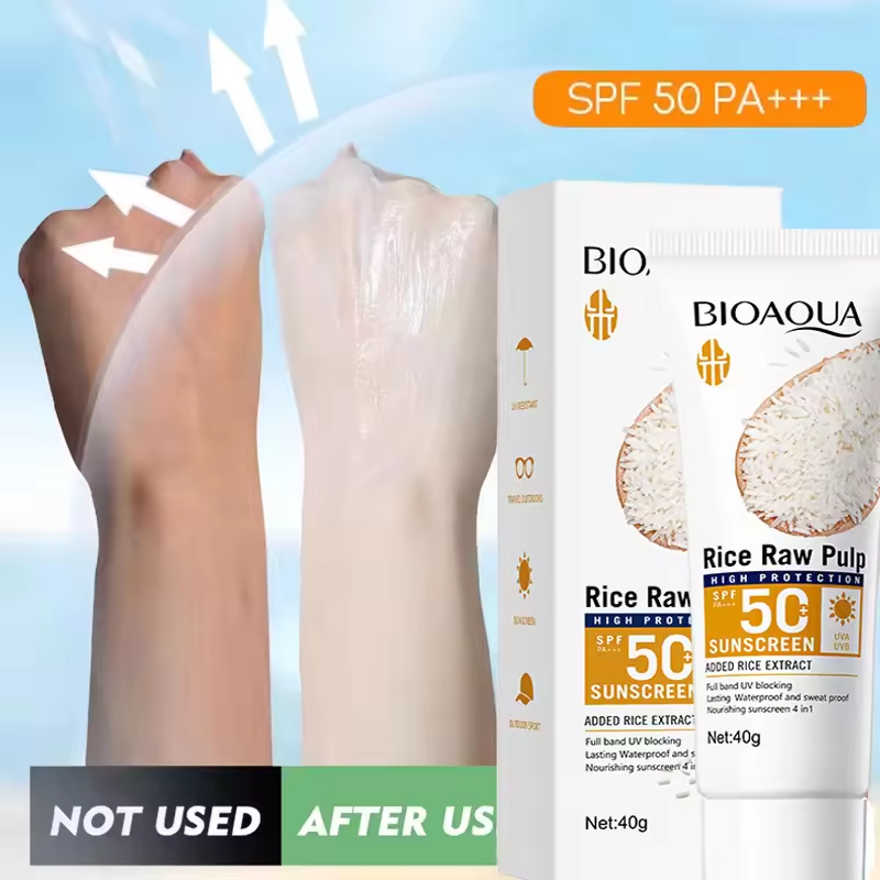 High Protection SPF Facial Body Sunscreen Lightweight Non Greasy UV Shield 0