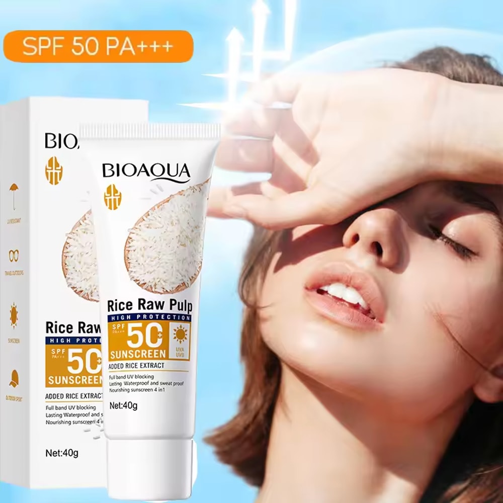 High Protection SPF Facial Body Sunscreen Lightweight Non Greasy UV Shield 6