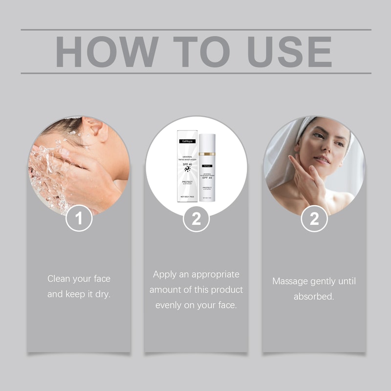 Lightweight Body Sunscreen SPF Cream Moisturizing UV Protection Lotion For Smooth Glowing Skin 3