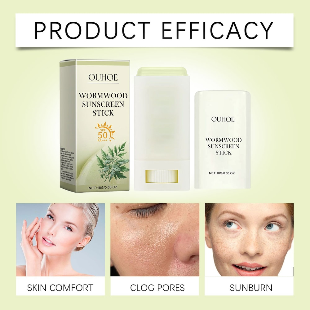 Sunscreen Stick Portable UV Protection Moisturizing Oil Control Sunblock