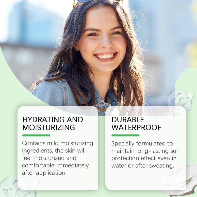 Sun Stick Sunscreen Lightweight UV Protection for Face and Body