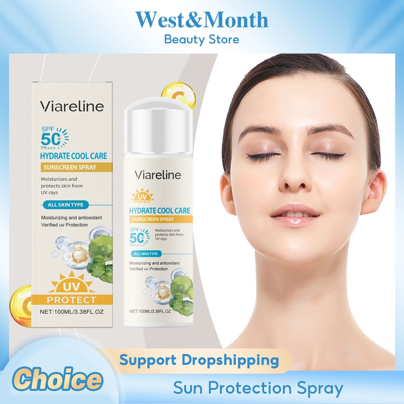 Sunscreen Spray Mist Waterproof Lightweight UV Protection