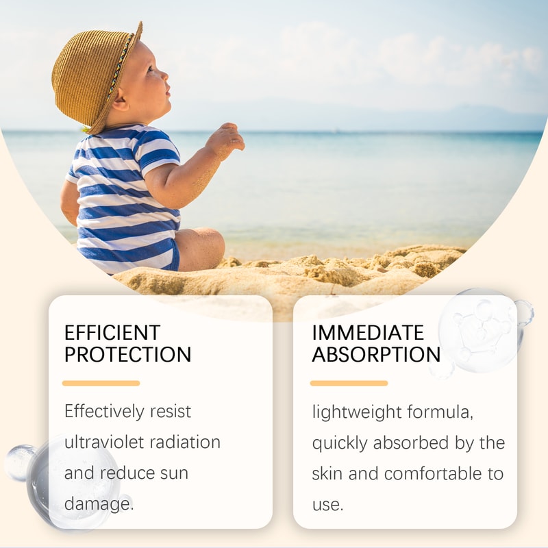 Sunscreen Cream UV Protection Cream With Oil Control Moisturizing Brightening Care 2