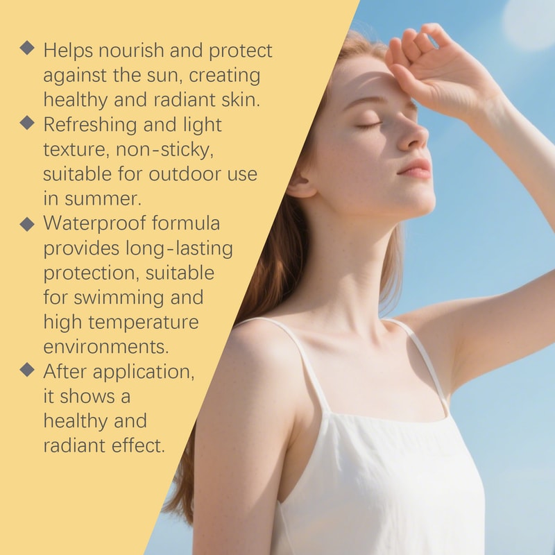 Coconut Glow Sunscreen Oil Waterproof UV Protection Body Oil For Radiant Skin 4