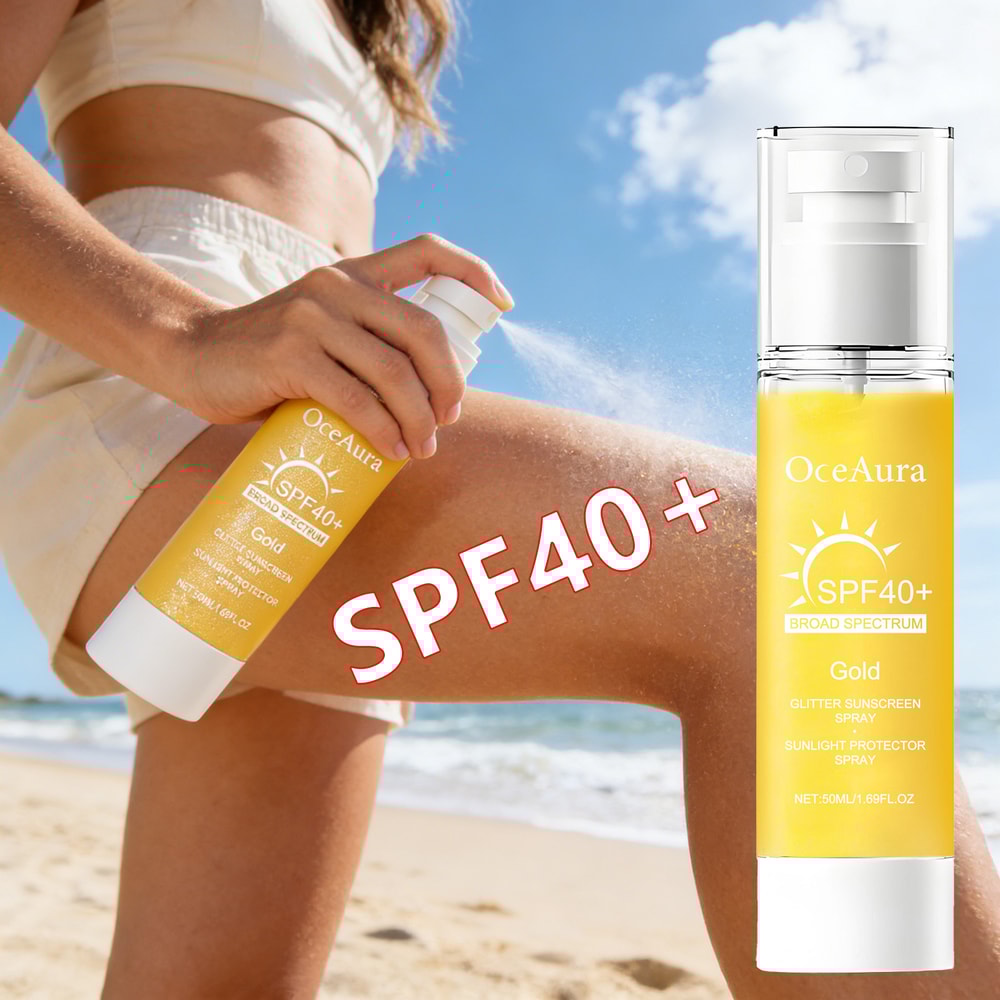 Invisible Sunscreen Spray For Face Body Lightweight Hydrating UV Protection Mist 0