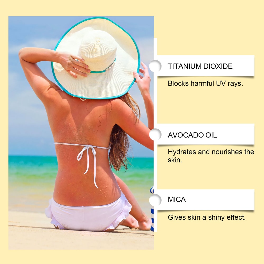 Invisible Sunscreen Spray For Face Body Lightweight Hydrating UV Protection Mist 3