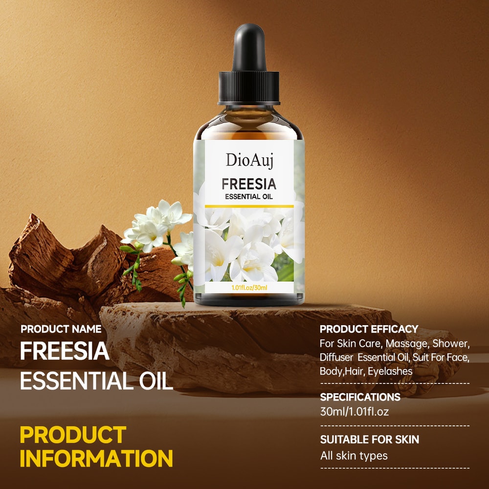 Freesia Essential Oil For Skin Hydration And Relaxation Aromatherapy Oil 5
