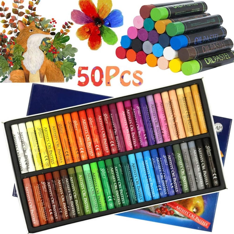 Gallery Soft Oil Pastels Set Professional Water Soluble Artist Pastels For Blending Drawing 2