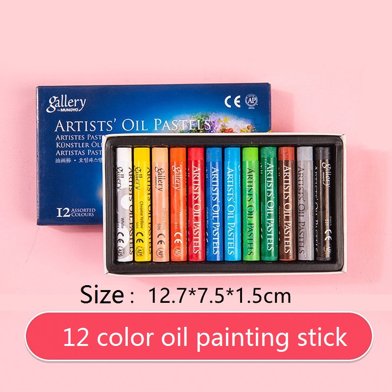 Gallery Soft Oil Pastels Set Professional Water Soluble Artist Pastels For Blending Drawing 6