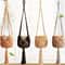 Boho Macrame Plant Hanger Indoor Outdoor Cotton Rope Hanging Basket Decor