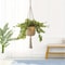 Boho Macrame Plant Hanger Indoor Outdoor Cotton Rope Hanging Basket Decor