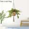 Boho Macrame Plant Hanger Indoor Outdoor Cotton Rope Hanging Basket Decor