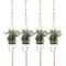 Boho Macrame Plant Hanger Hanging Basket For Indoor Outdoor Decor 4