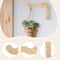 Farmhouse plant hanger wall mount bracket for hanging plants indoor outdoor