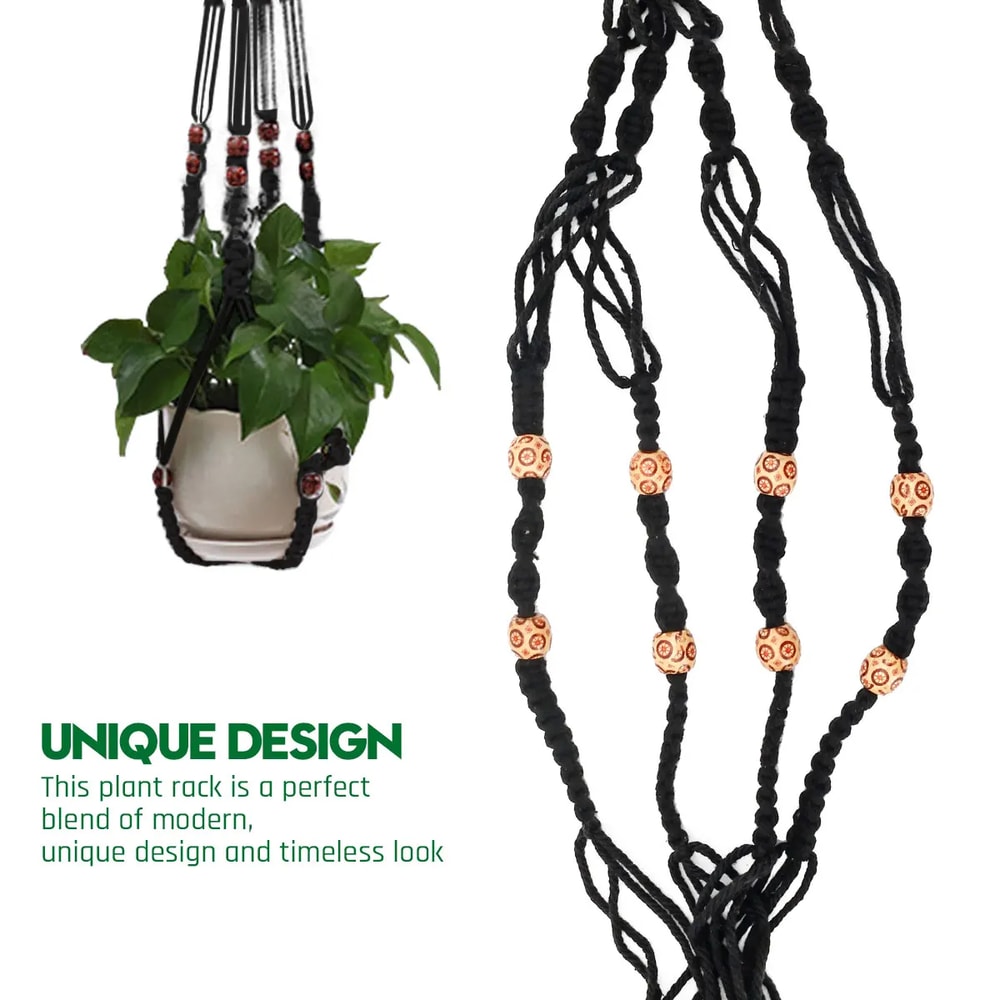 Handmade Macrame Plant Hanger Boho Indoor Outdoor Hanging Planter Basket