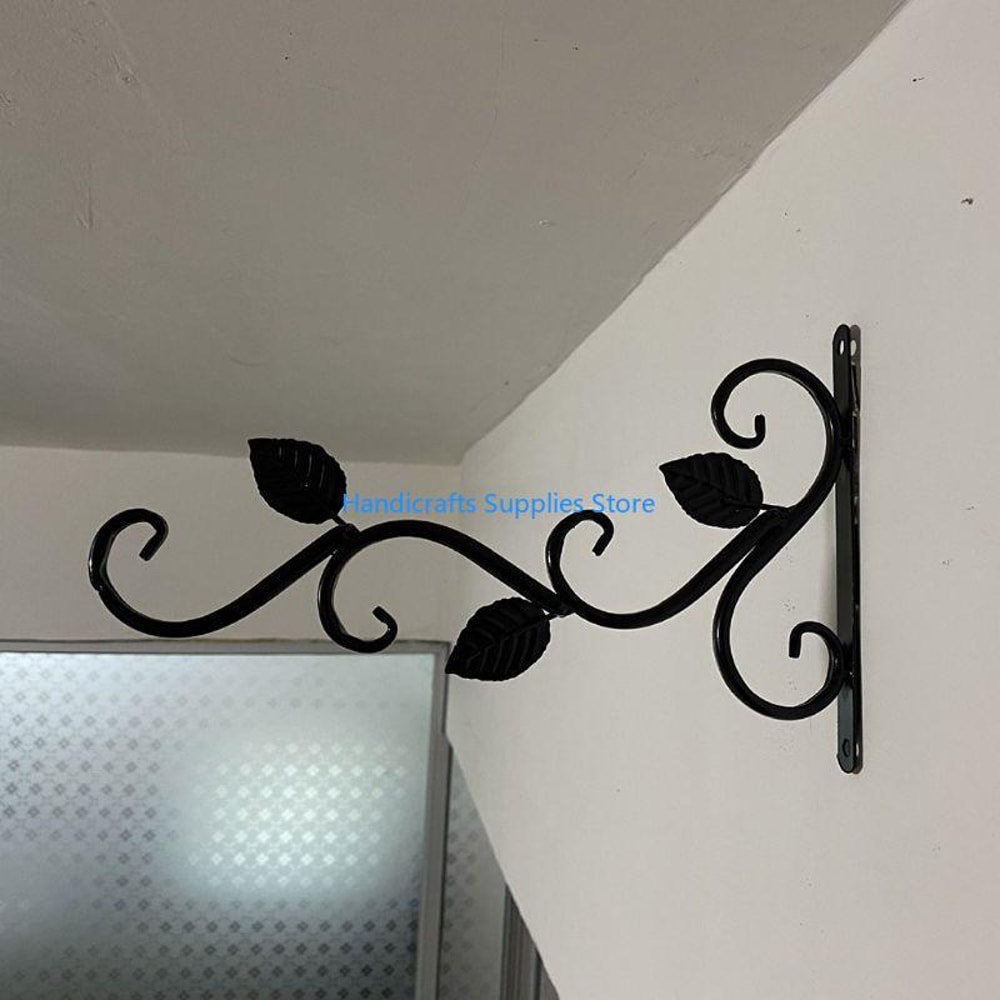 European Iron Wall Plant Hanger Bracket For Hanging Planters And Flower Pots 1