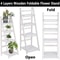Tier Wooden Plant Stand Indoor Flower Display Shelf for Multiple Pots