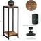 Tall Wooden Plant Stands Set of Heavy Duty Indoor Outdoor Pedestal Planter Stand