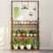 Heavy Duty Wooden Plant Stand Indoor Outdoor Multi Tier Hanging Planter Shelf