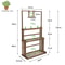 Heavy Duty Wooden Plant Stand Indoor Outdoor Multi Tier Hanging Planter Shelf