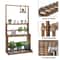 Heavy Duty Wooden Plant Stand Indoor Outdoor Multi Tier Hanging Planter Shelf