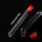 Clear Plastic Test Tubes Set with Secure Plug Lab Test Tube Set Pack