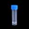 Portable Plastic Test Tubes Set with Caps 5ml Leakproof Lab Containers Pack