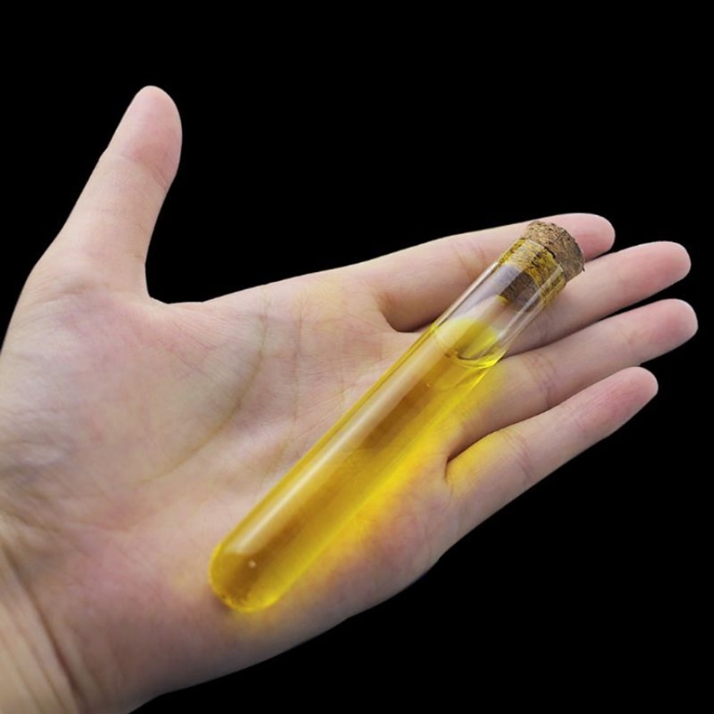 Clear Plastic Test Tubes with Cork Lab Storage Wedding Favor Vials