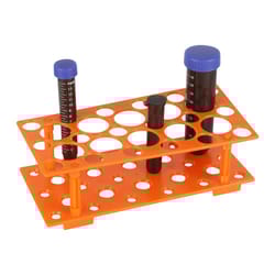 slot test tube rack for tubes durable centrifuge tube holder for lab & classroom