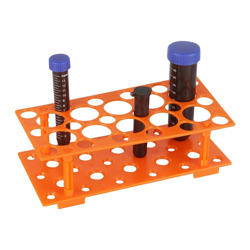 Slot Test Tube Rack for Tubes Durable Centrifuge Tube Holder for Lab & Classroom