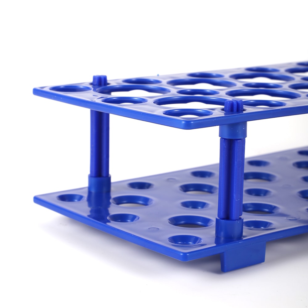 Slot Test Tube Rack for Tubes Durable Centrifuge Tube Holder for Lab & Classroom