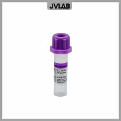 micro blood collection tubes sterile purple cap anticoagulant vials pack