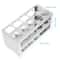 Stainless Steel Test Tube Rack Hole Lab Tube Holder for Organized Lab Storage