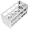 Stainless Steel Test Tube Rack Hole Lab Tube Holder for Organized Lab Storage