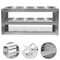 Stainless Steel Test Tube Rack Hole Lab Tube Holder for Organized Lab Storage