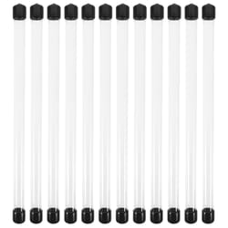 portable incense holder tubes set transparent incense storage containers with airtight lids