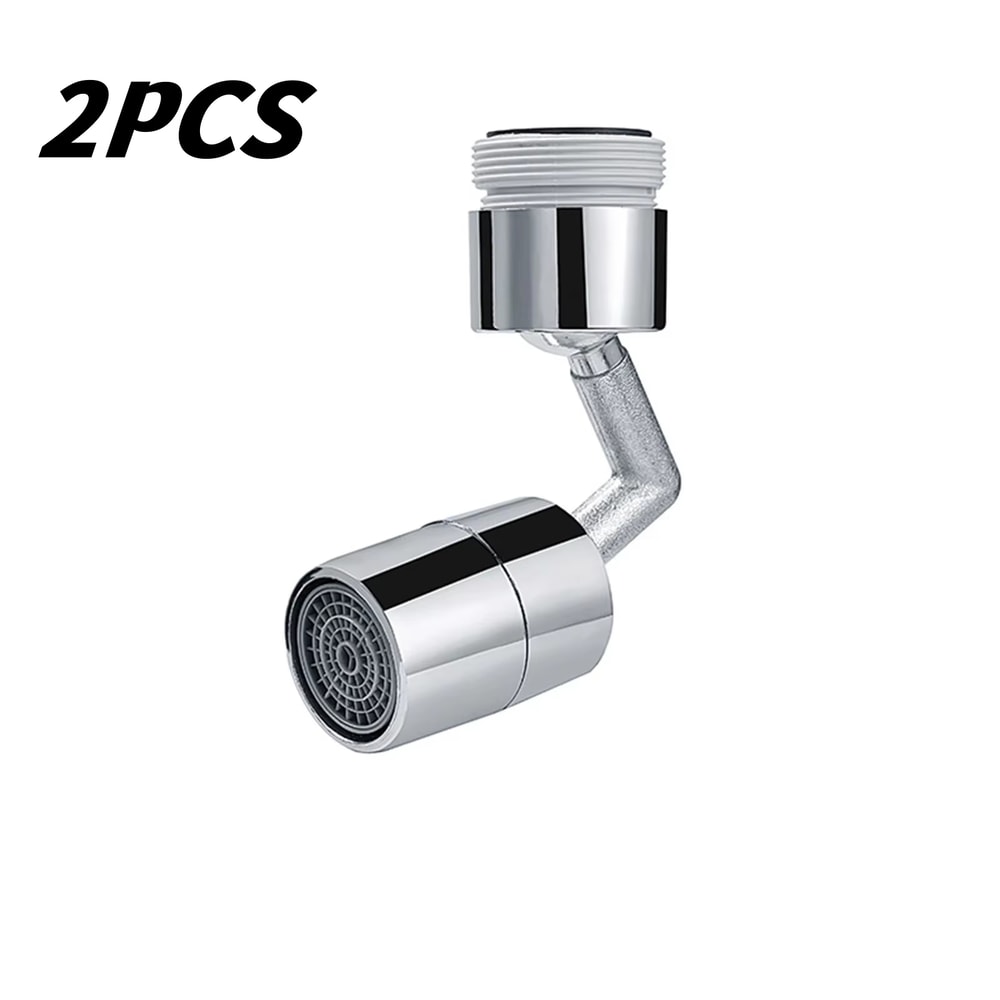 Rotating Faucet Aerator Splash Proof Faucet Extension Adapter Water Saving Nozzle 6